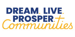 Dream Live Prosper Communities Logo